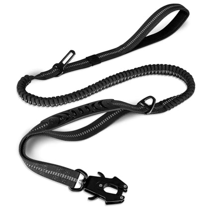 Heavy Duty Dog Leash with Elastic Bungee for Medium & Large Dogs