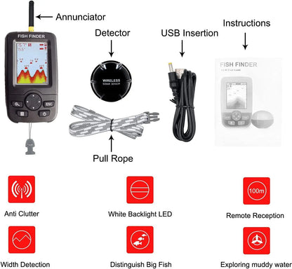 Wireless Sonar Fish Detector