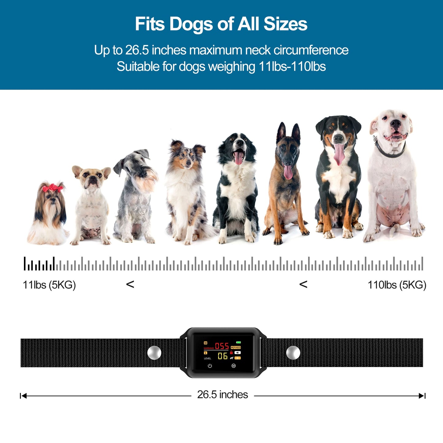 B800 Bark Control Collar