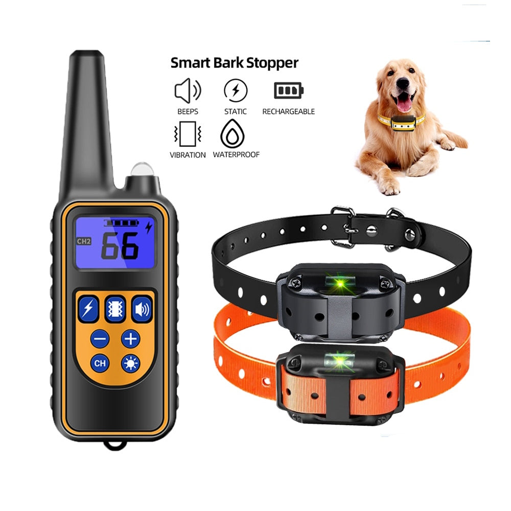 BarkLogic Guardian Smart Bark Stopper 3-Mode Electronic Dog Training Collar (upto 800m Range)