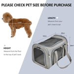 Dog Carrier Backpack: Soft-Sided, Airline Approved Pet Travel Bag for Small Dogs and Cats