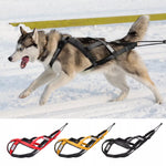 Reflective and Waterproof Dog Sledding Harness for Large Breeds