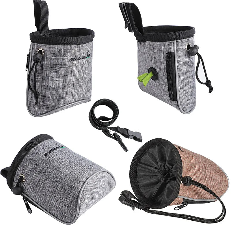 Reflective Portable Dog Training Treat Bag