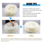 Dog Calming Donut Bed (70cm - 110cm)