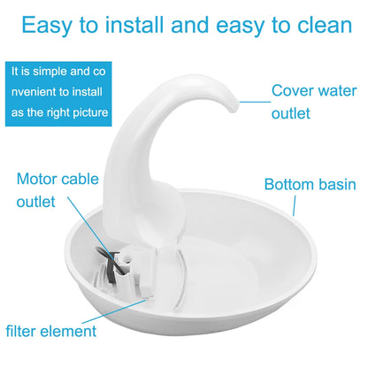 Automatic Swan Pet Water Dispenser