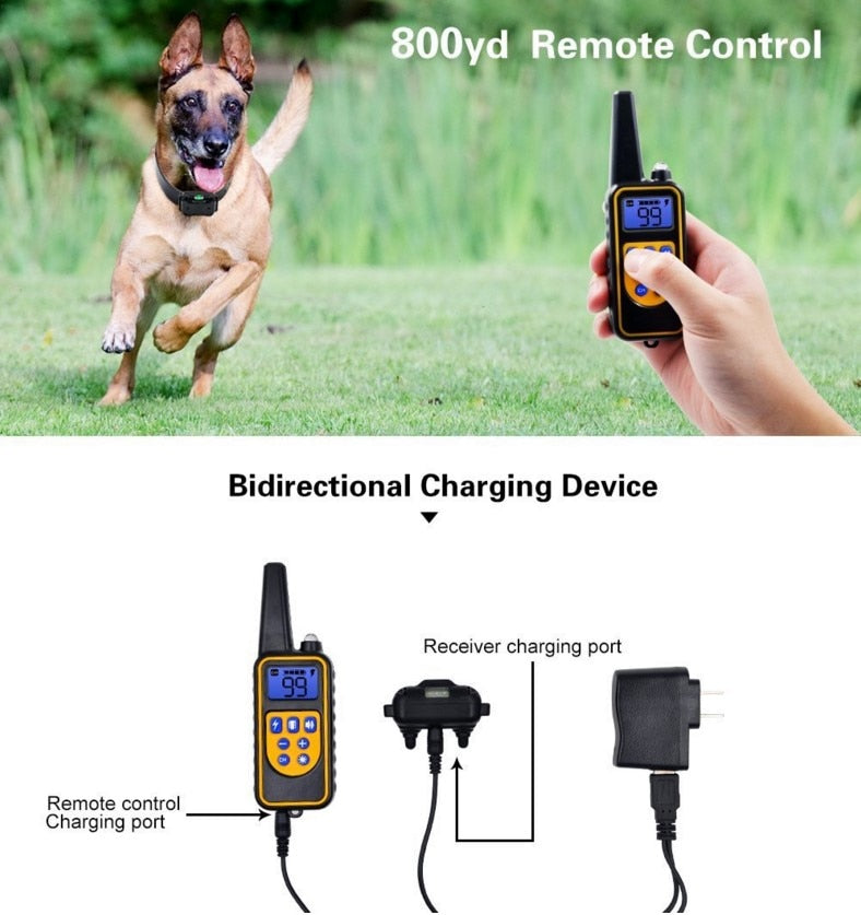 BarkLogic Guardian Smart Bark Stopper 3-Mode Electronic Dog Training Collar (upto 800m Range)