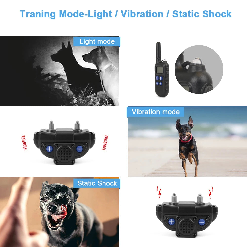 Dog Training Collar with Walkie-Talkie (2000 meters)