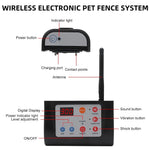 2-in-1 Wireless Electronic Dog Fence System and Training Collar