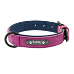 Soft Leather Personalised Dog Collar