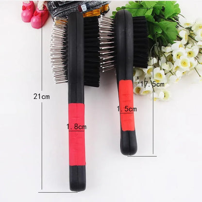 Double-Faced Pet Hair Brush