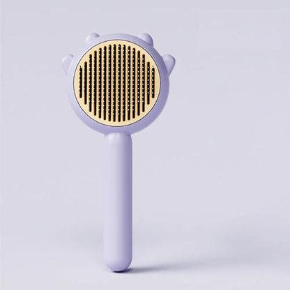 Pet Grooming Needle Brush with Nail Clippers