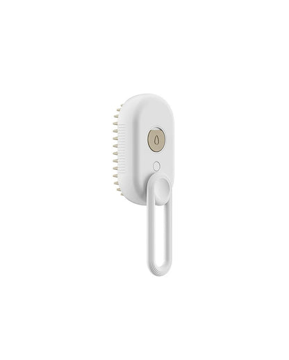 3-in-1 Pet Steam Massage Brush with handle