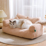 Plush Cat Bed House