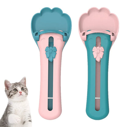 Cat Claw Pet Food Dispensing Spoon