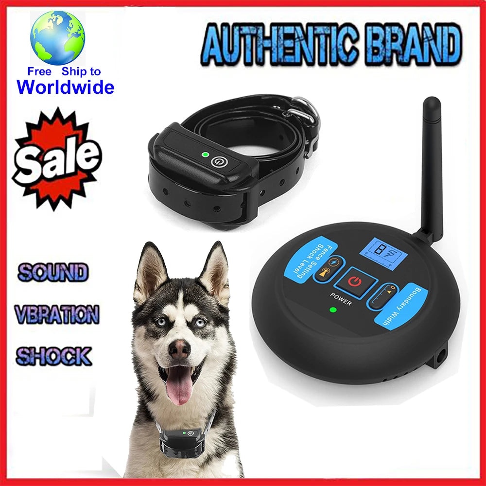 200m Wireless Rechargeable Dog Electric Fence