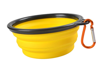 Collapsible Silicone Pet Bowl Outdoor