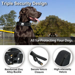 AirTag-Compatible Tactical Dog Collar with Handle