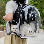 Breathable Space Capsule Pet Backpack for Cats and Dogs