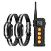 For 2 Dogs (1x Black-Orange Remote + 2x Black Collars)