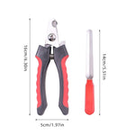 Professional Pet Nail Clippers and File Set