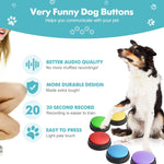 Recordable Voice Communication Buttons Toy for Pets