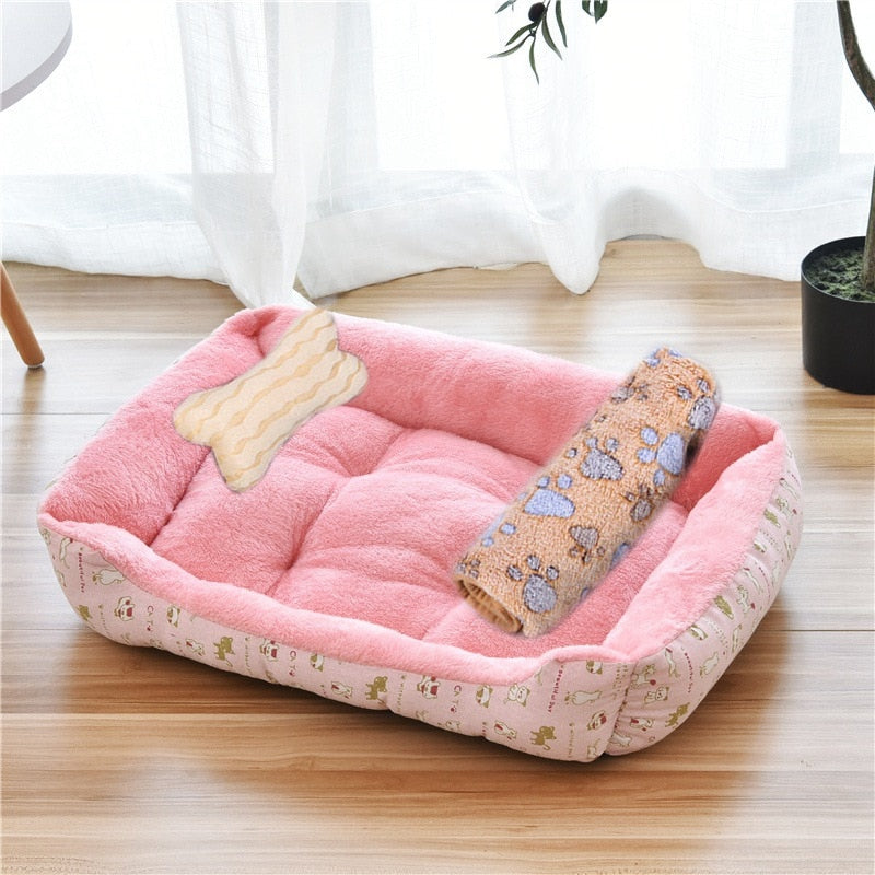 Square Pet Sofa Bed (3-in-1)