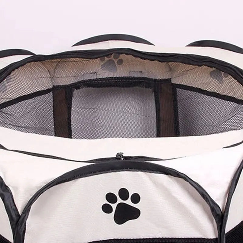 Octagonal Portable Foldable Pet Tent Kennel