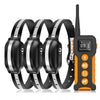 For 3 Dogs (1x Orange-Black Remote + 3x Black Collar)