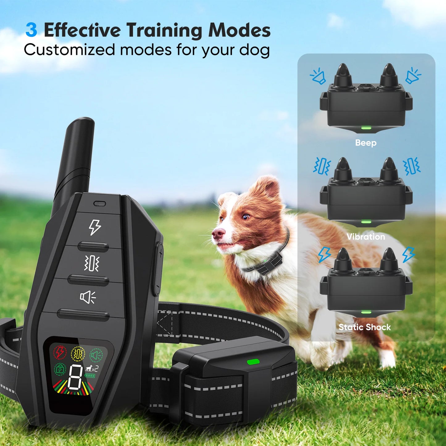 1000FT Pet Dog Training Collar 