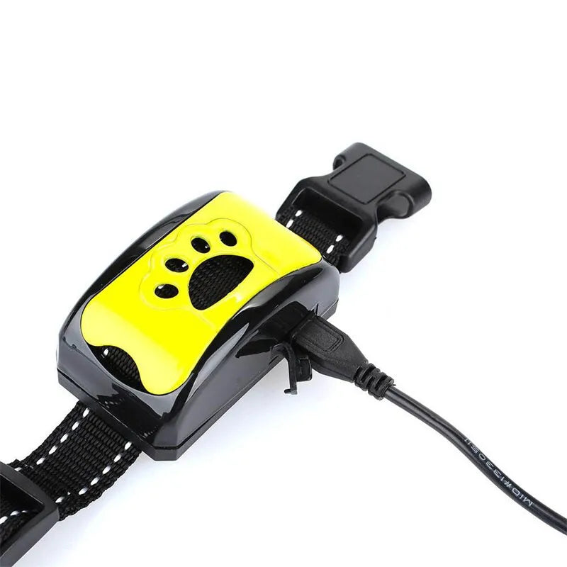 USB Rechargeable Ultrasonic Anti-Barking Dog Collar