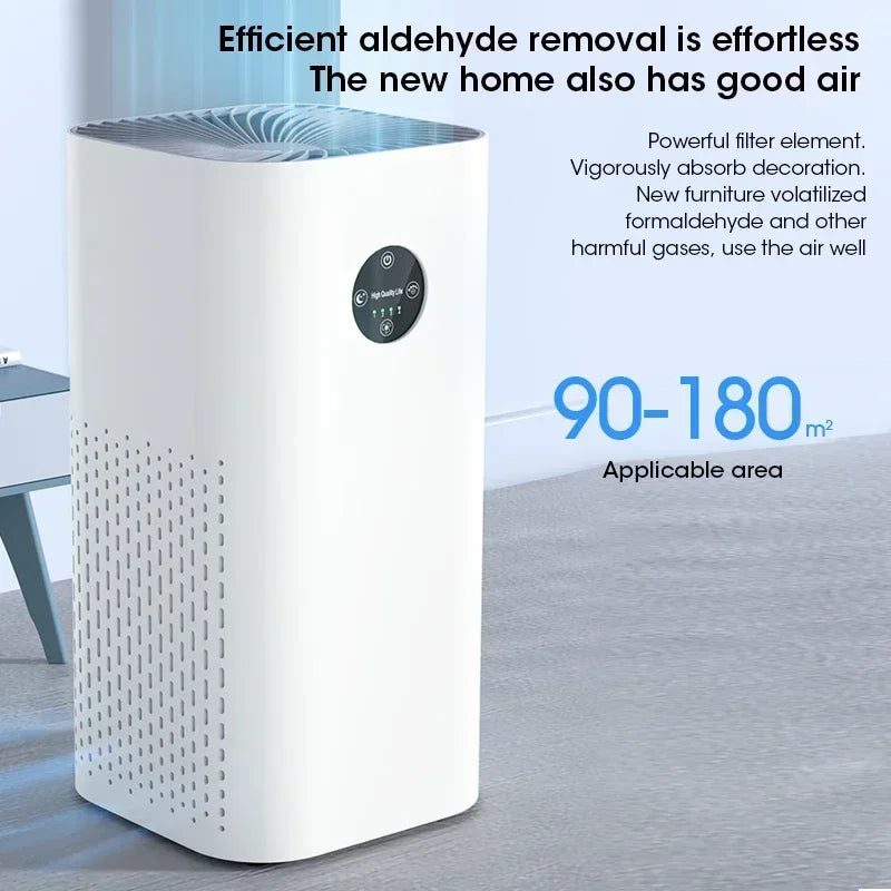 Air Purifier: HEPA Filter with Negative Ion Technology