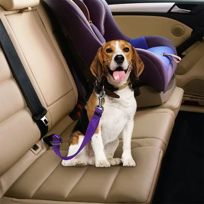 Adjustable Dog Car Safety Seat Belt