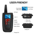 No Shock Electric Dog Training Collar + Clicker