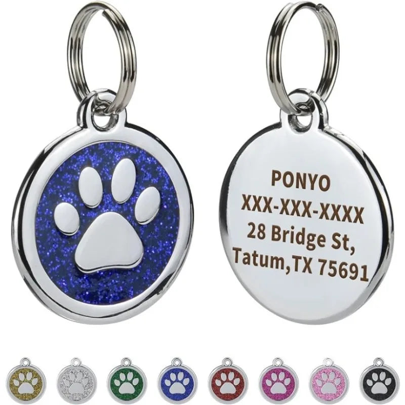 Personalised Pet ID Tags with Free Engraving