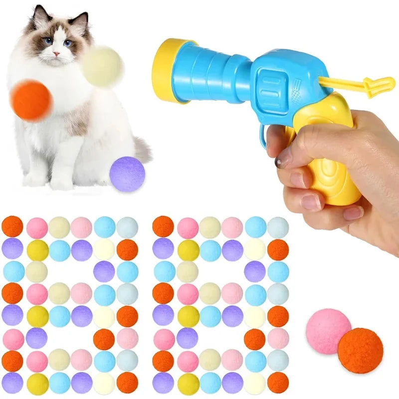 Interactive Cat Launcher Toy