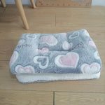 Comforting Thickened Flannel Pet Mat