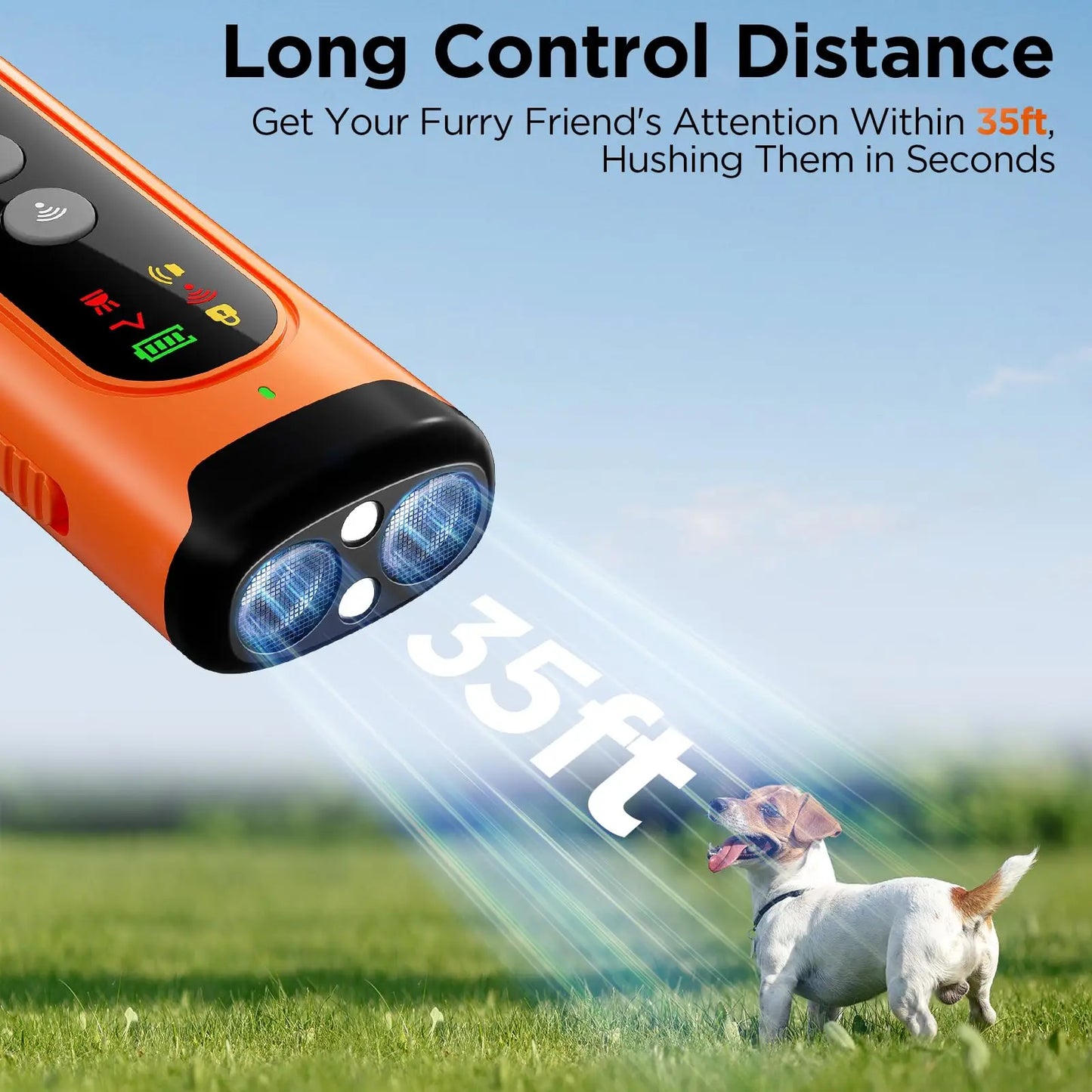 Ultrasonic Dog Bark Deterrent Device