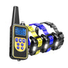 For 3 Dogs (1 Yellow Remote - 3 Collars [1 Black - 1 Yellow - 1 Blue]) - 8803BBY / AU Plug