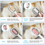 4-in-1 Pet Grooming Brush