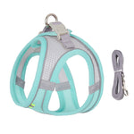 Adjustable Dog Harness and Leash Set for Pets