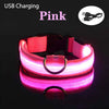 Pink USB Charging / M NECK 32-50 CM
