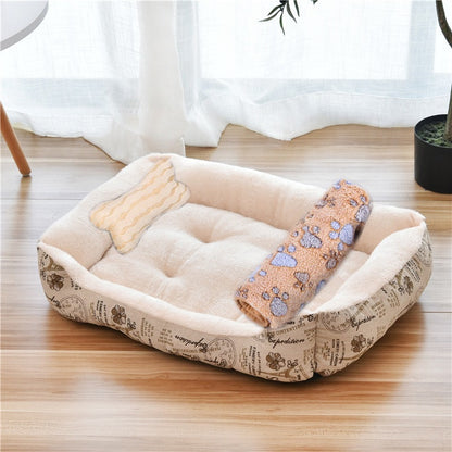 Square Pet Sofa Bed (3-in-1)