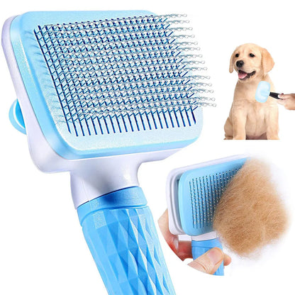 Easy Clean Dog and Cat Hair Grooming Brush