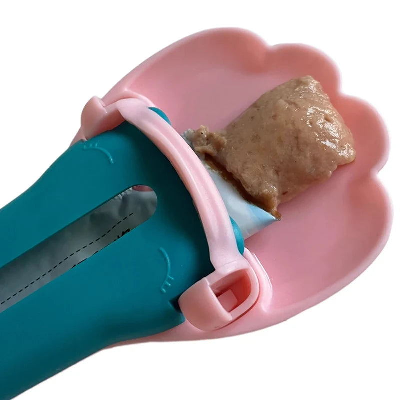 Cat Claw Pet Food Dispensing Spoon