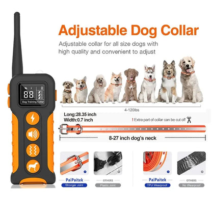 Dog Training Collar with 9 Different Sounds - 1000m