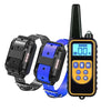 For 2 Dogs (1 Yellow Remote - 2 Collars [1 Black - 1 Blue]) - 8802BL / AU Plug