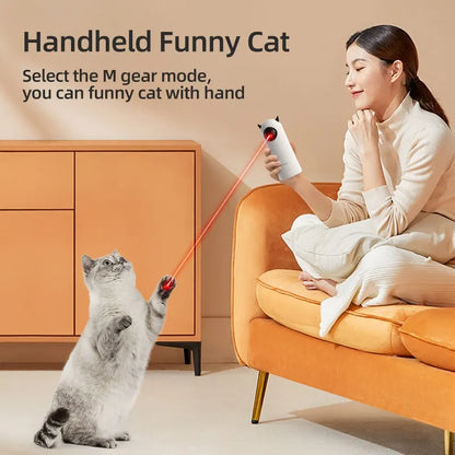 Interactive LED Laser Automatic Cat Toy