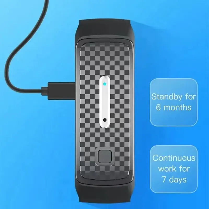 Ultrasonic Body Shaping and Wellness Wristband Fitness Tracker and Mosquito Repeller