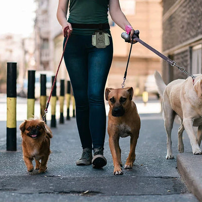 Versatile Hands-Free Dog Treat Pouch