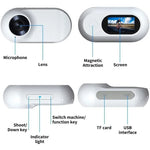 Pet Collar Camera with Video Recording for Cats and Dogs